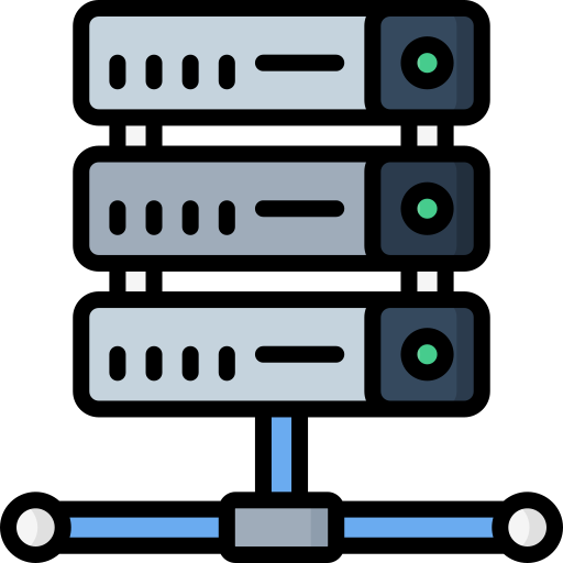 Business hosting server infrastructure